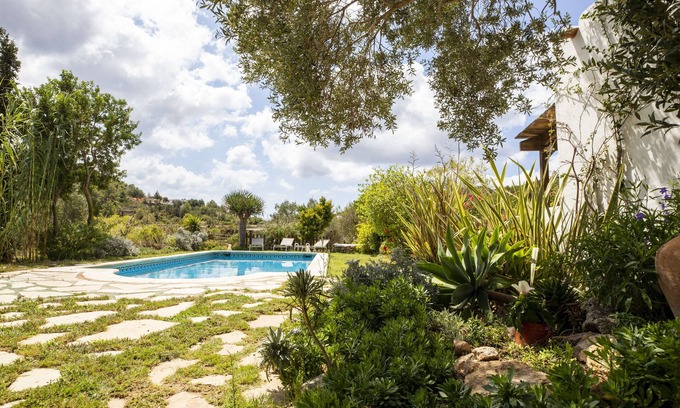 Sant Josep de sa Talaia Cottage | Traditional Ibizan country house with private pool and large gardens