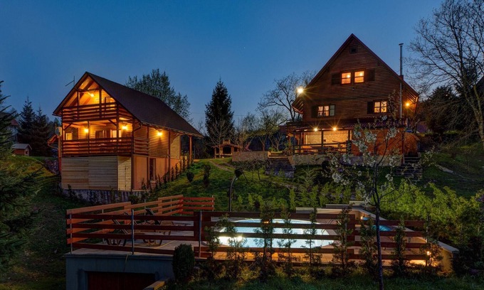Brod Moravice House | Tranquil Holiday Home in Kvarner with Jacuzzi