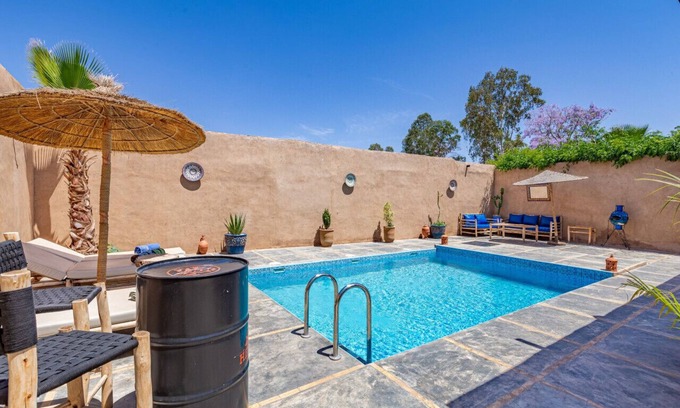 District of Sidi Youssef Ben Ali Villa | Tranquil Oasis Retreat - Private Pool Perfection