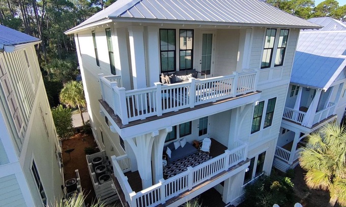 Treetop House | "Tranquil Tides" Private Beach Access in Seacrest, Pool, Bikes
