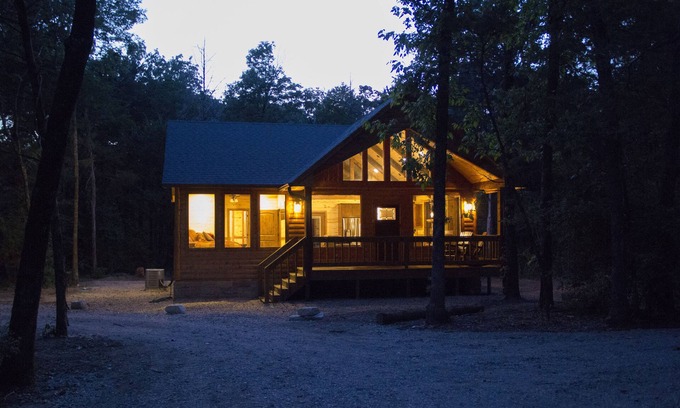 Wills Point Cabin | Treasured Times - New Luxury Log Cabin