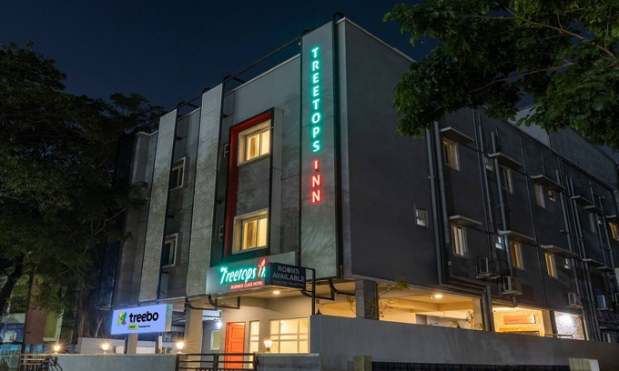 Central Chennai Hotel | Treebo Treetops Inn - Anna Nagar