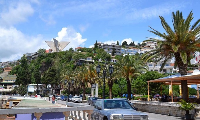 Ulcinj House | Triple studio apartment with sea view private balcony, kitchenette.