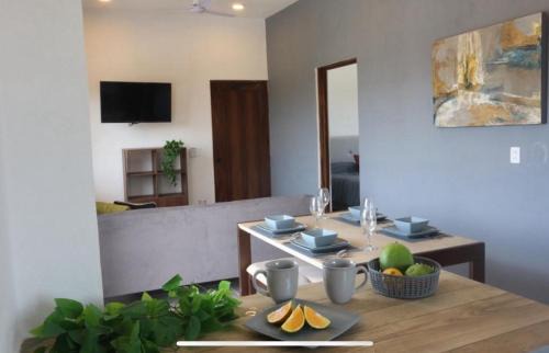 Barra de Navidad Apartment | Tritón Apartment, ground floor and pool