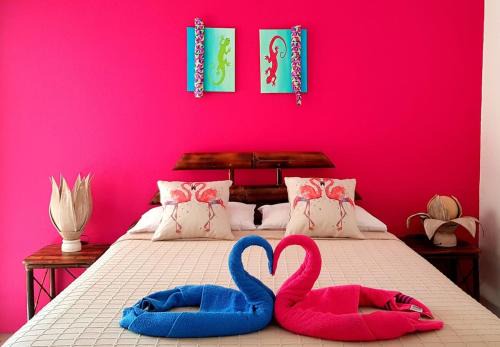 Barrio Las Parcelas Apartment | Tropical Cabina Pool & AC Cozy Bright Refreshing