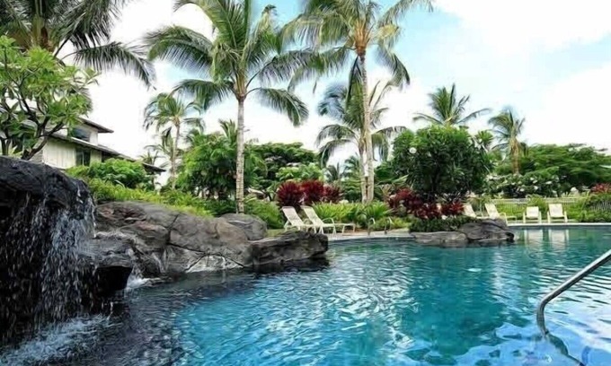 Kamuela Condo | Tropical Ground Floor Unit at Mauna Lani Palm Villas w/Beach Club Access