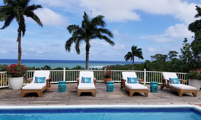 Tryall Villa | Tryall Club: Island House (Staffed 3 Bed Villa W/Amz. Sea Views, 3 Min to Beach)