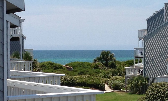 Port St. Joe House | Turtle Tracks Gulf View End Unit * 90 Steps to Beach * Many extras