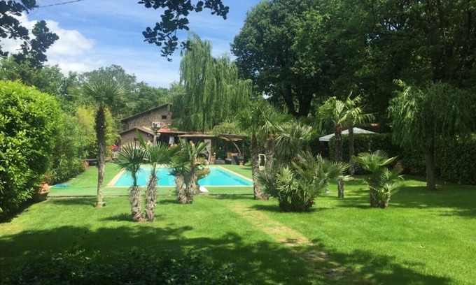 Badia al Pino Villa | Tuscan rustic villa with pool, wifi, outdoor jacuzzi,
