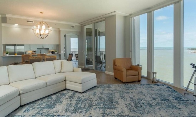 Isles of Capri House | TWIN DOLPHINS #605 - ISLES OF CAPRI - WIDE OPEN WATER VIEW OF GULF OF MEXICO...