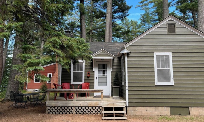 St Germain Cabin | Two 2 bedroom cabin w/AC on Big St Germain Lake