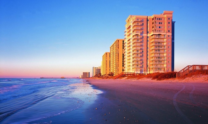 Arcadian Shores Resort | Two Bedroom Deluxe, Ocean View, Luxury Condo, Myrtle Beach, SC 2218817