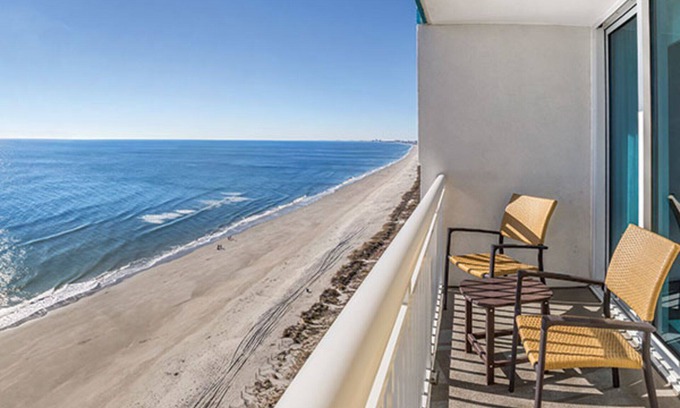 Cherry Grove Beach Condo | Two Bedroom Deluxe Ocean Front Luxury Condo, Myrtle Beach (1765766)