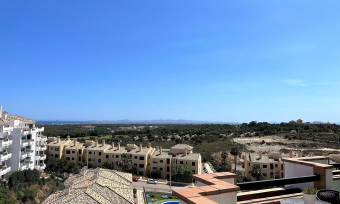 Orihuela Costa Apartment | Two private top floor penthouses with stunning views, close to restaurants