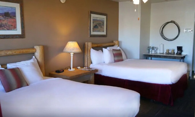 Camp Verde Cabin | Two Queen Suite 105 in Fort Verde Suites
