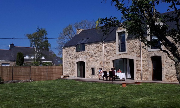 Erdeven House | TY MIALY - House of character (10 pers), classified 4 stars, 6 km from the sea.