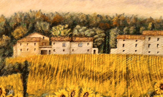 Fighille Other | Typical house - Apartment in a farmhouse with pool and panoramic views