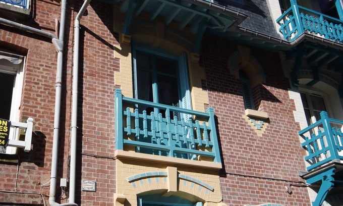 Mers-les-Bains House | Typical Mers-les-Bains villa, listed area 100 m from the beach