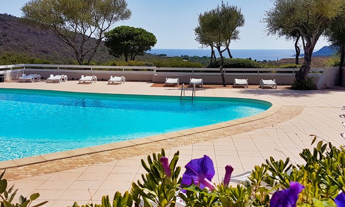 Santa Giulia House | U Sole Livante mini T2 villa sea view bay Santa Giulia in Corsica, Porto Vecchio