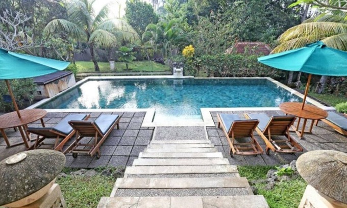 Kemenuh Villa | Ubud Rice Field View 1 Bedroom Private Pool Villa
