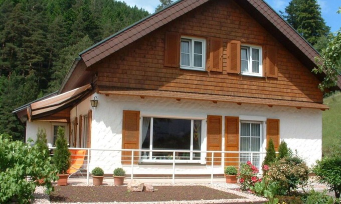 Baiersbronn House | Uitzicht op het dal in het "Vakantiehuis Schenk"