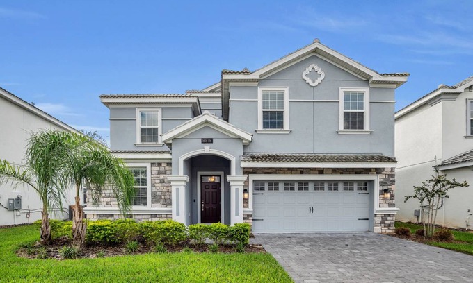 Davenport Villa | Ultimate 8 Bedroom Champions Gate Resort Property with Spa and Pool
