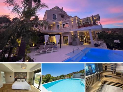 Marbella Villa | ULTIMATE LUXURY DREAM VILLA with 7 BEDROOMS, GYM, SPA and INFINITY POOL