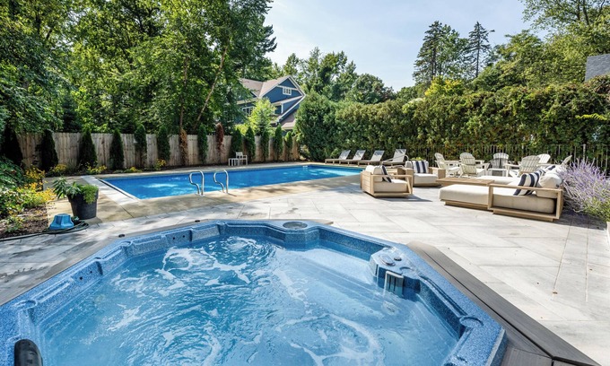 Union Pier House | Union Pier Home With Pool and Hot Tub! Close To Private Beach!