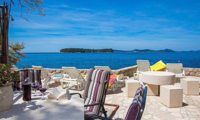 Lozica Apartment | Unique Beachfront 1BDR Apartment With a Private Beach and Stunning View
