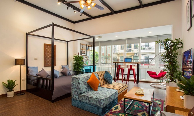 Old Quarter Apartment | Unique & Large studio inside Old Quarter - Em Am Studio Ha Noi
