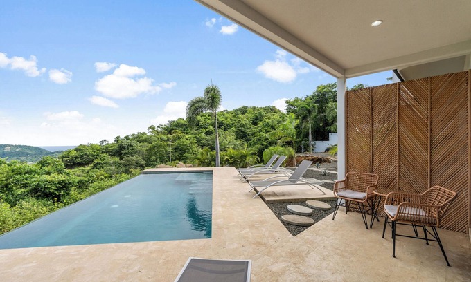 Potrero Villa | Unique Ocean View Property w/Infinity Pool!