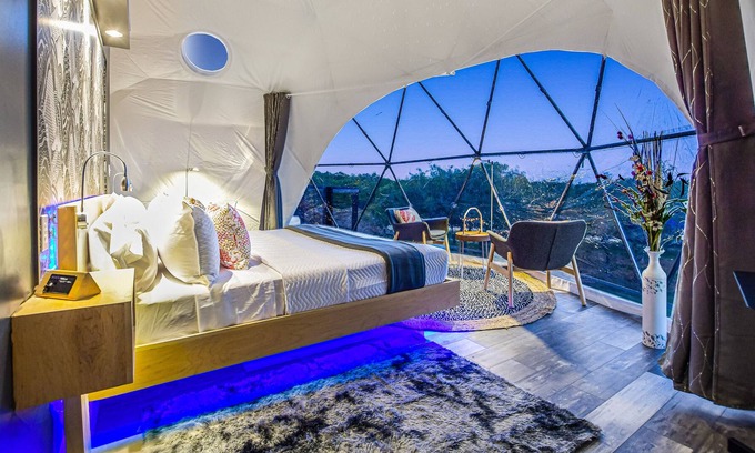 Lago Vista Resort | Unique & Plush Eco-Glamping Resort in TX Hill country!