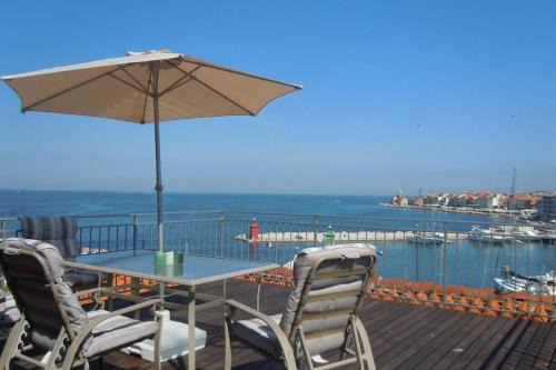 Piran Apartment | Unique spacious apartment with terrace