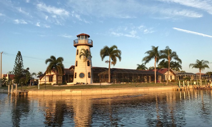 Punta Gorda House | Unique Villa with own Lighthouse - unparalleled Luxury at historic Landmark