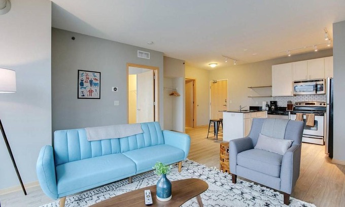 Prospect Park Apartment | University Social Sanctuary + Amenitized Building