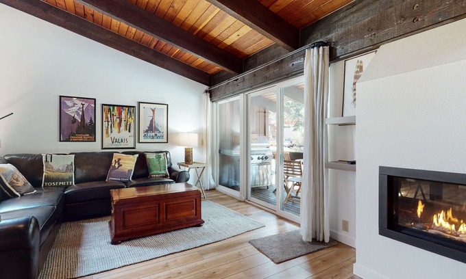 Mammoth Lakes Condo | Updated Large, Bright Mammoth Home near The Village. Gas Grill & Pool On-site