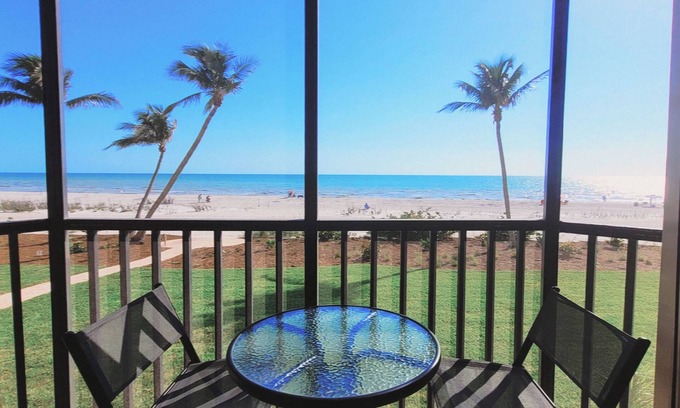 South Island Condo | Updated since IAN. Riviera Club beachfront condo! Gorgeous gulf views & Pool!