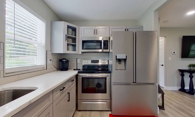 Bokeelia Cottage | Updated, single-story cottage with great deck & large yard - 1 mile to town