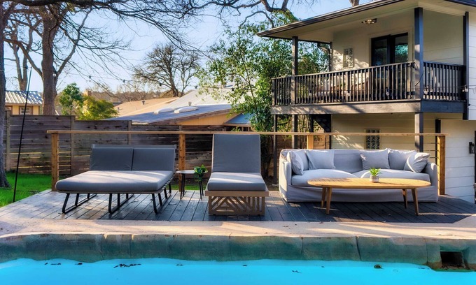 Barton Hills House | Upscale Zilker Gem | Pool, Spa & Two Kitchens