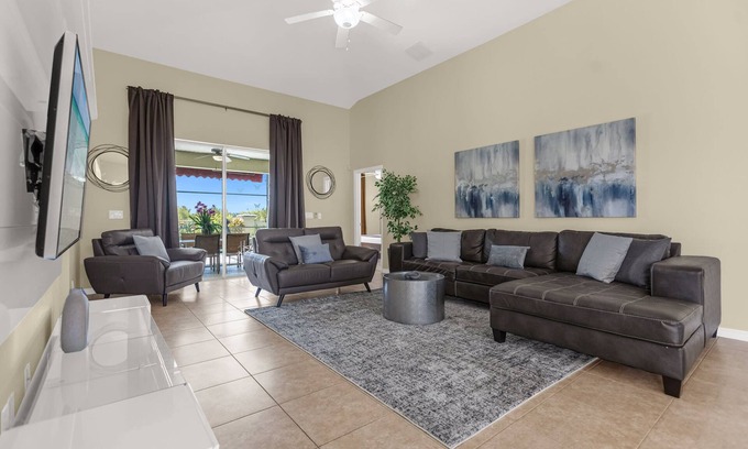 Crystal Cove House | Upstay: Poolside Villa Near Disney w/BBQ & Games