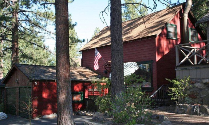 Elk Point Cabin | Classic Lake Tahoe Home at Elk Point, Roundhill-Zephyr Cove, NV near Stateline
