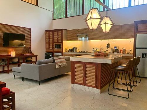 Chiguata Villa | Uva Blue Villas - Pool House - AC, 3 bedrooms, 7 guests, Indoor pool with spill