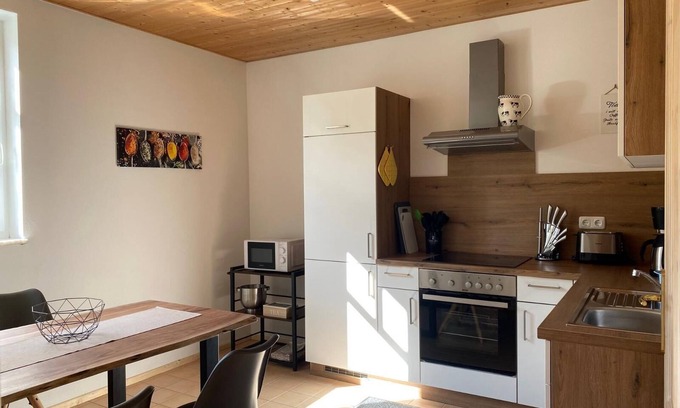 Sankt Englmar Apartment | Vacation apartment with beautiful terrace and stylish bathroom with bathtub