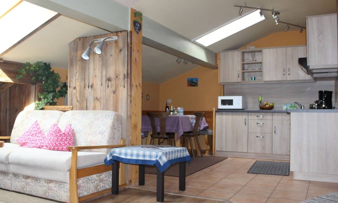 Bichl Apartment | Vacation apartment 5 Falkensteinblick, 4 pers., 1 separate bedroom, bed-sitting room, 60 sqm