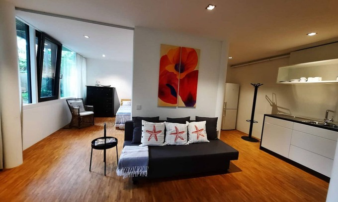 Moos Apartment | Vacation apartment, 80 sqm, 2 bedrooms, barbecue area in the garden, max. 4 persons