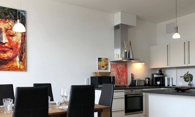 Insel Apartment | Vacation apartment Cloud No. 9 - 3 room maisonette new build apartment with large balcony