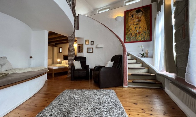Ueberlingen Apartment | Vacation apartment Wasserrad - Historic Goldbachmühle in Überlingen-Goldbach
