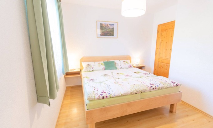 Waidhofen An Der Ybbs Apartment | Vacation apartment (34 sqm) with a view of the edge of the forest and the Mostbrunnen fountain