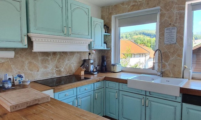 Bayerisch Eisenstein Apartment | Vacation home (140sqm) on the edge of the forest with terrace