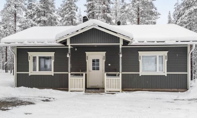 Akaslompolo House | Vacation home Ahkutieva in Äkäslompolo - 4 persons, 2 bedrooms